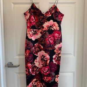 Floral formal dress